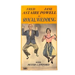 Vintage/Retro 1951 VHS Tape: “Royal Wedding.” Featuring Fred Astaire.